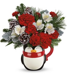 Send A Hug Snowy Smiles Bouquet